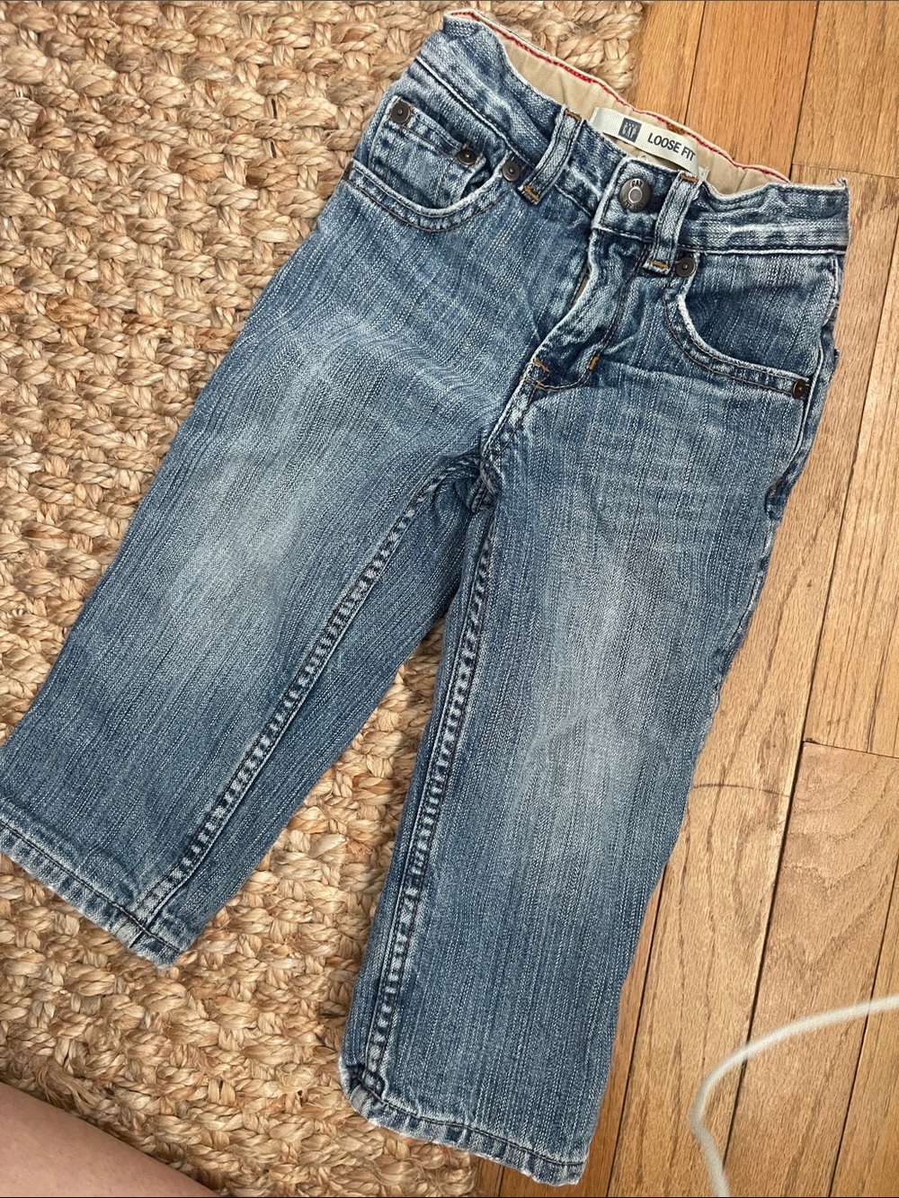 Vintage Gap Fleece Lined Denim Pants